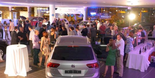 presentacion Volkswagen Tiguan en Valencia Levante Wagen